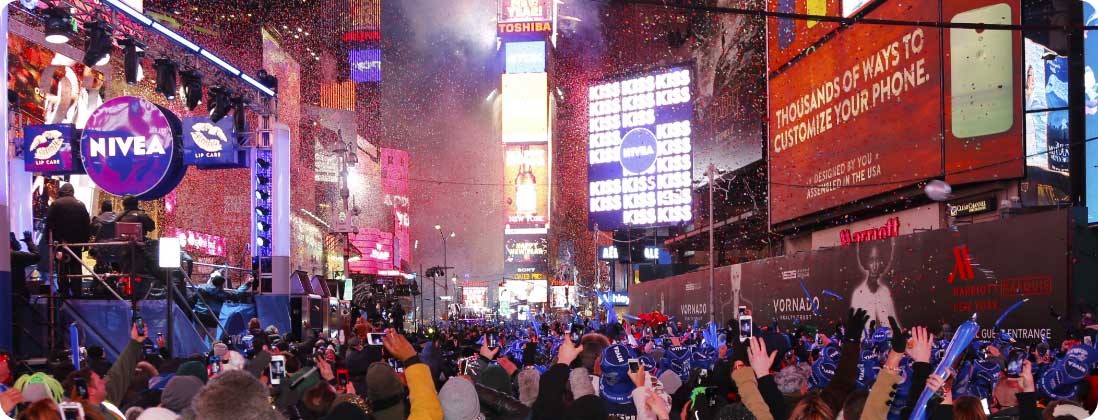 Times Square Countdown